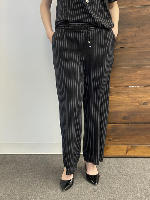Striped Pull On Pant