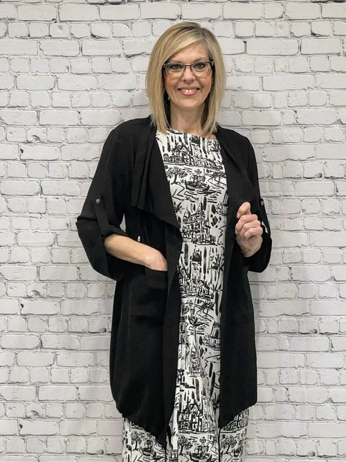 Pure Essence | Fashion Jacket, Black