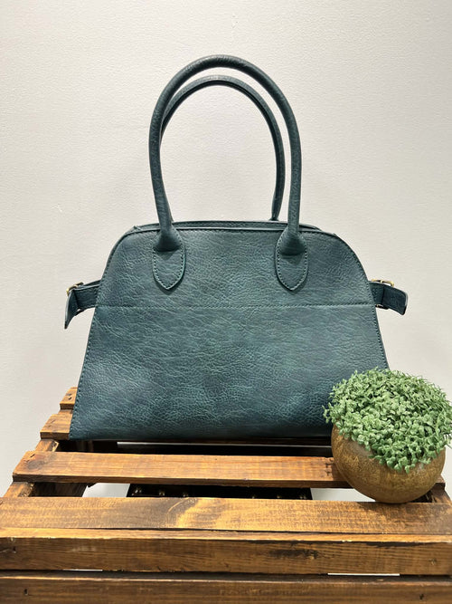 Jade Colour Purse with Side Buckles