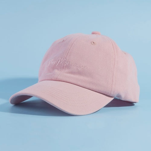Pink Slow Mornings Cap