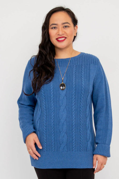 Blue Sky | Cora Sweater, Claira, Cotton