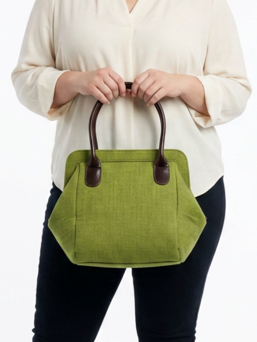 Olive Vintage Tapestry Bag