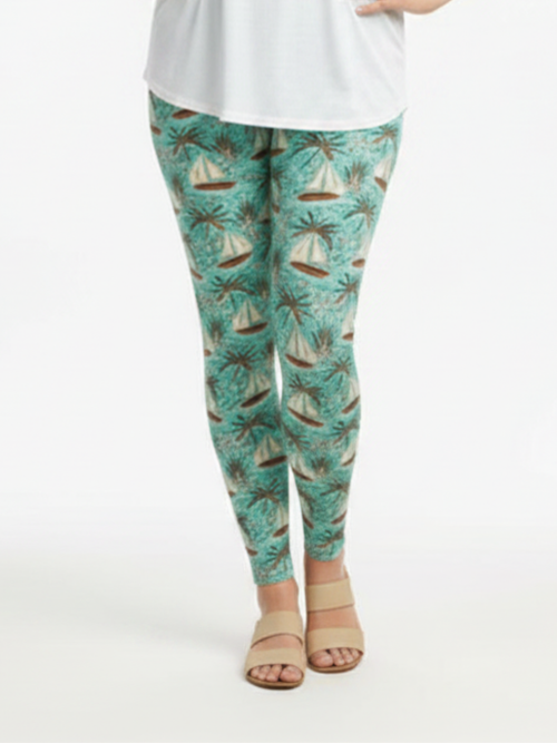 Beachy Sailboat Legging