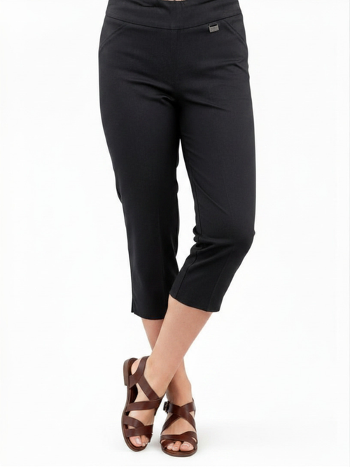 Michael Tyler | Black Pull-on Capris