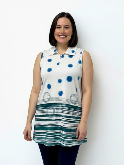 Parsley & Sage | Rhea Sleeveless Tunic