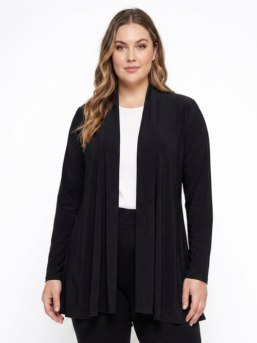 Black LABB Clothing | BL17 Perfect Black Open Jacket