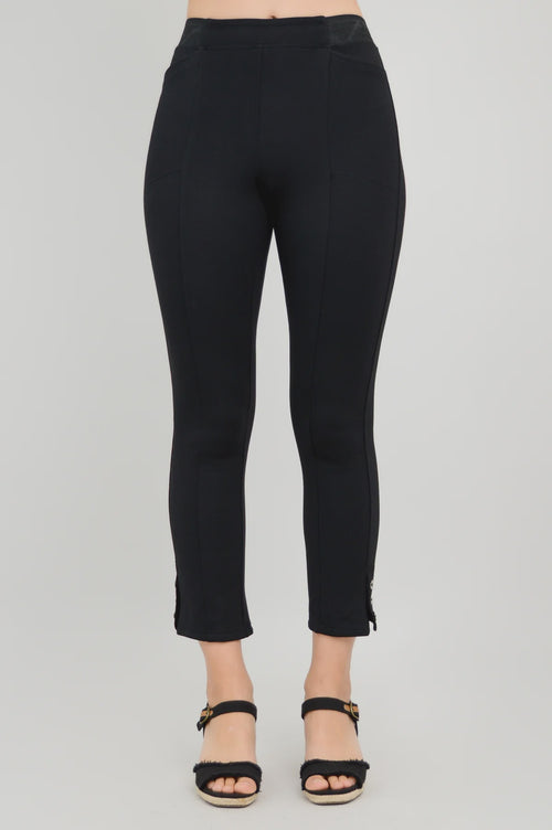 Nadine Crop, Black, Modal