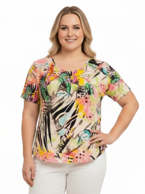 Parsley & Sage | Gwen Short Sleeve Cotton T-Shirt