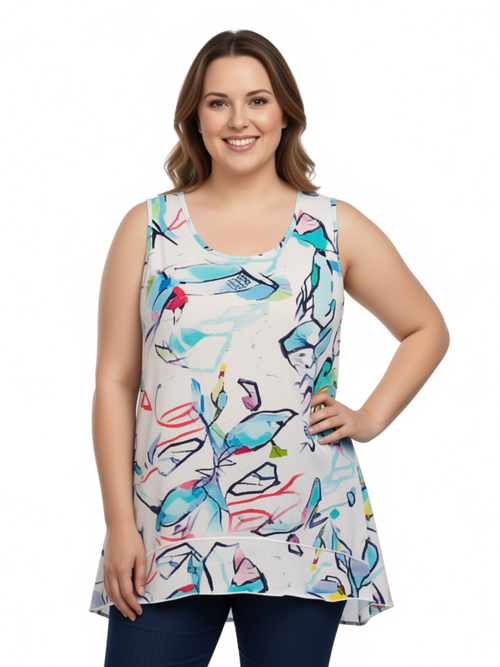Parsley & Sage | Gerri Sleeveless Tunic