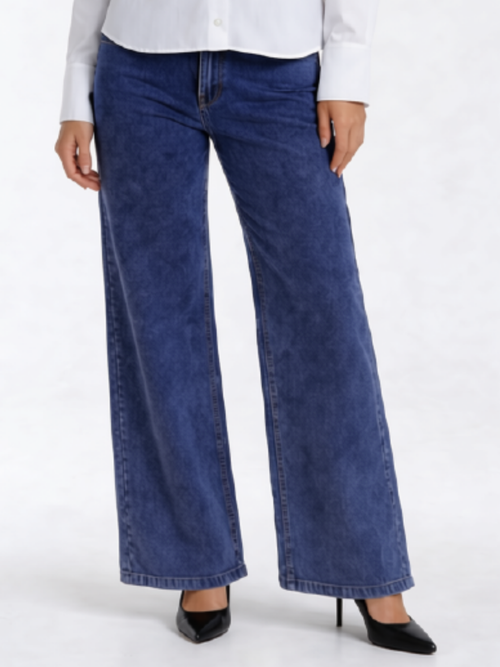 Carreli Jeans -Snow Wash Wide Leg Corduroy Pants