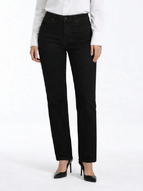 Carreli Jeans | Straight Leg, Black