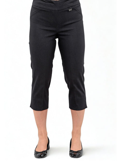 Michael Tyler | Black Pull-on Capris