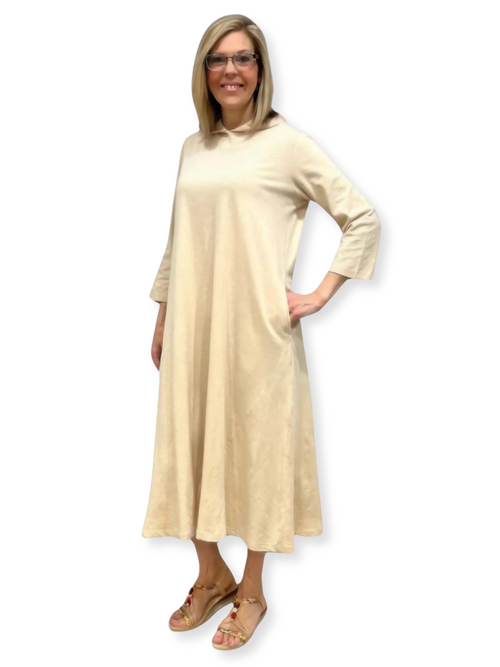 Parsley & Sage | Erin Hooded Cotton Dress
