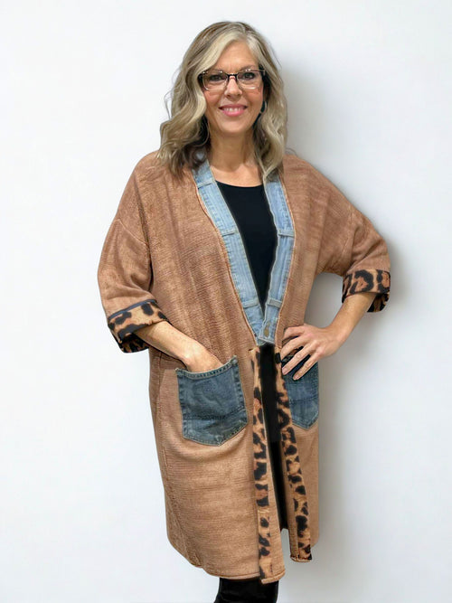 Shannon Passero | One Size Rock Band Caramel Rochester Cardigan