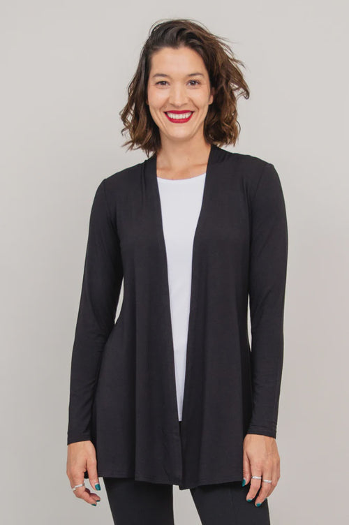 Blue Sky | Chopra Jacket, Black, Bamboo