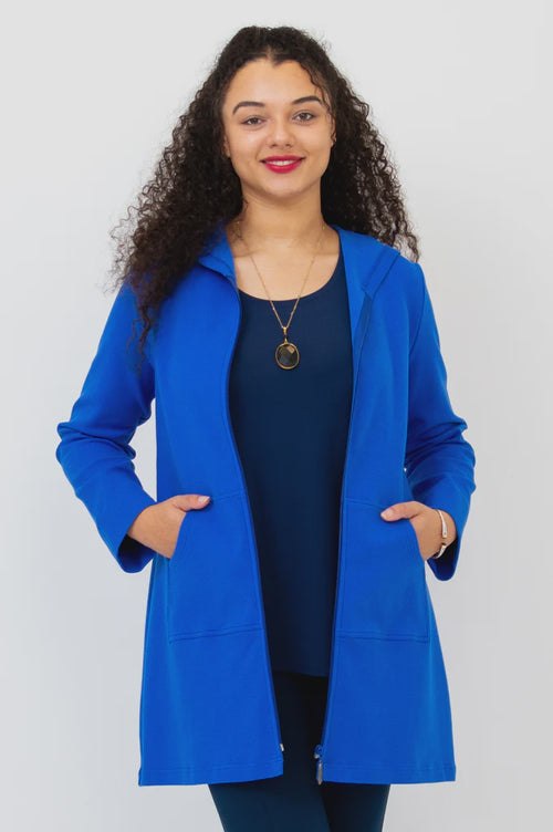 Blue Sky | Cortes Jacket, Azul, Cotton