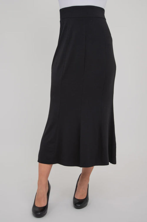 Blue Sky | Richmond Skirt, Black, Bamboo