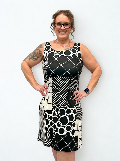 Michael Tyler | Sundress, Black, White