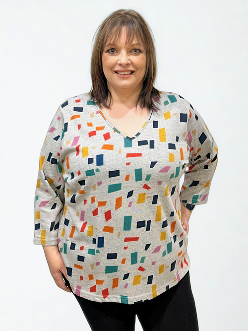 Parsley & Sage | Geo Ginger Top