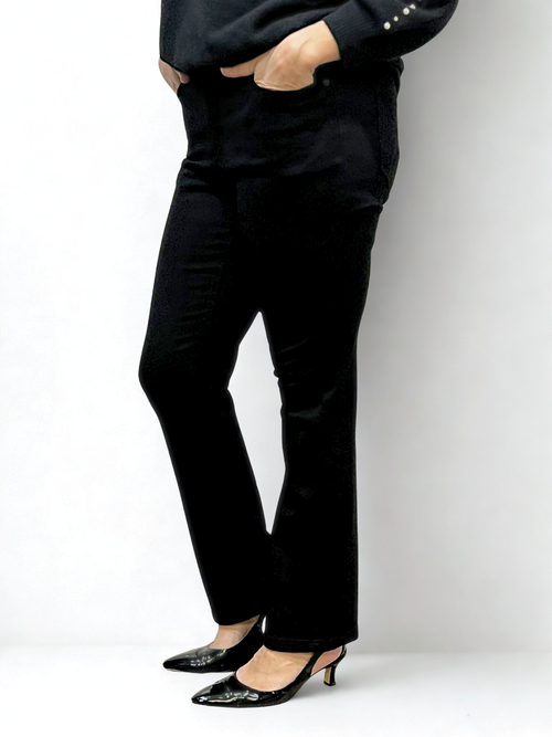 Carreli Jeans | Straight Leg, Black