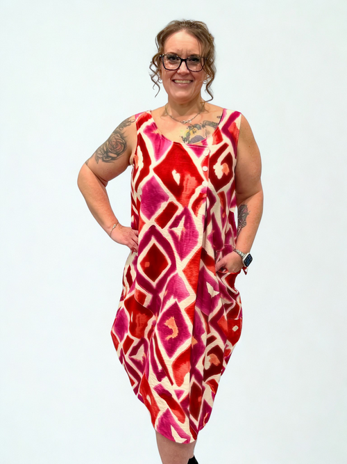 Michael Tyler | Bubble Dress, Multi