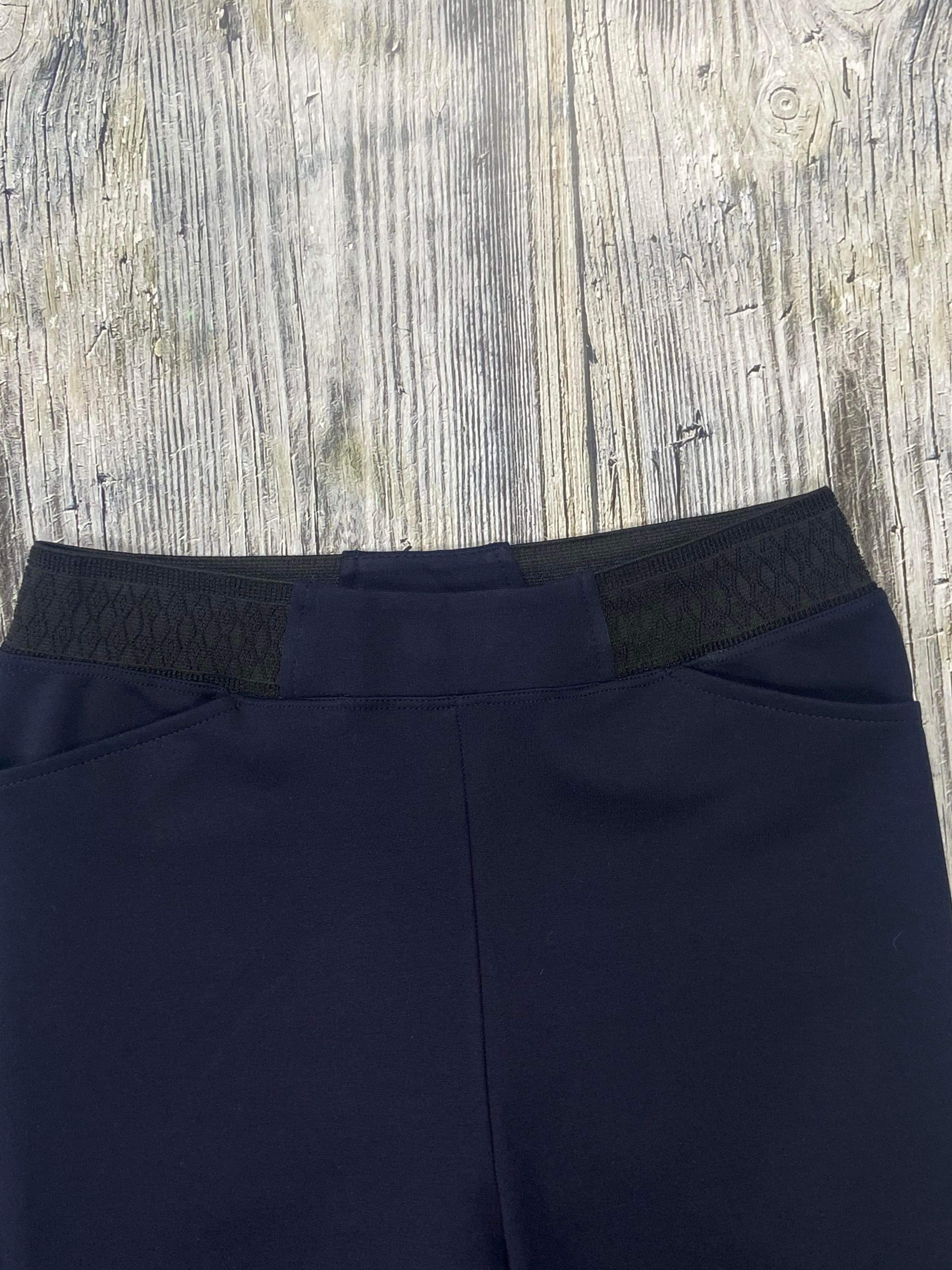 Perfect Navy Petite High Waisted Ponte Pant